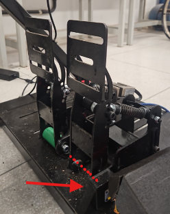 Posicionamento do sensor hall